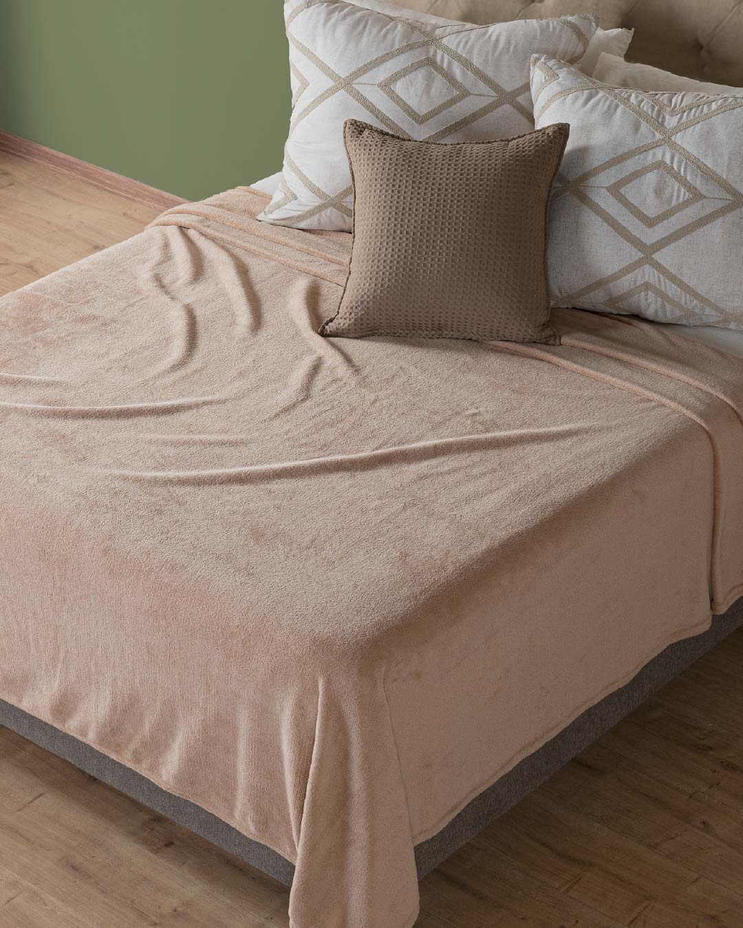 COBERTOR BASIC CAPUCCINO