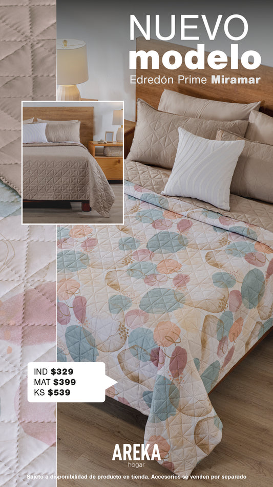 EDREDÓN PRIME MIRAMAR CON FUNDAS