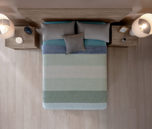 COBERTOR BASIC BLUEN