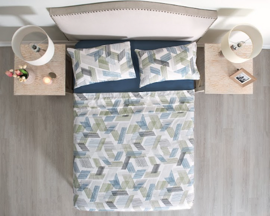 JGO DE SÁBANAS POLANCO GANTE VERDE